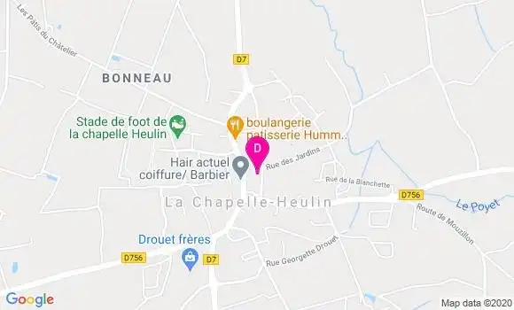 Localisation Vincent Le Calve