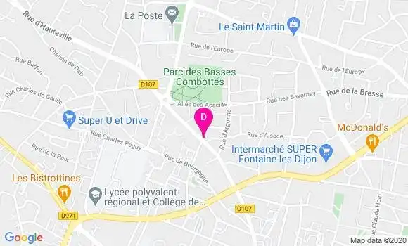 Localisation Laurence Colle