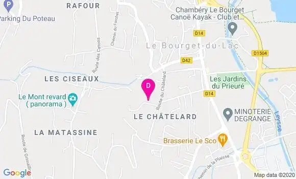 Localisation Charlotte Foucaud