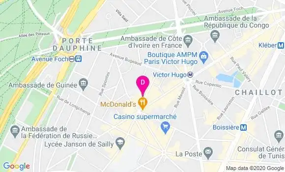 Localisation Camille Eid Blanchot