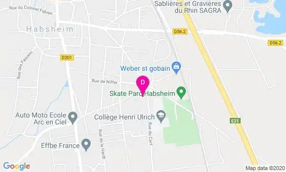 Localisation Yann Cretien