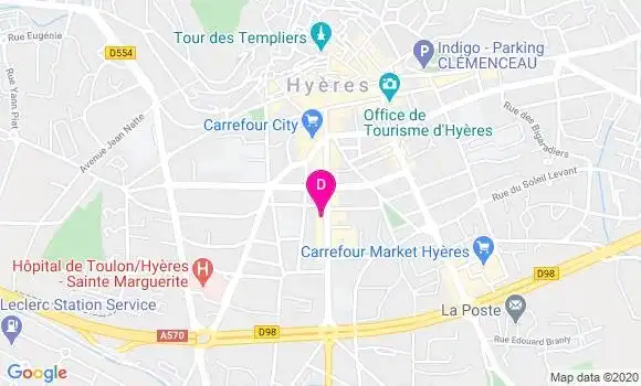 Localisation Geraldine Meunier