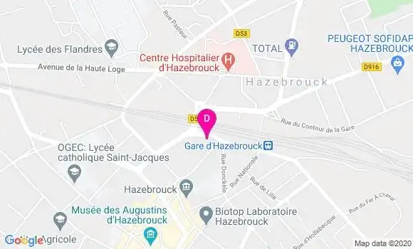 Localisation Henri Dansette