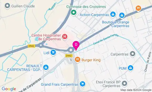 Localisation Camille Roux