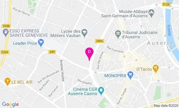 Localisation Stanislas Duterlay