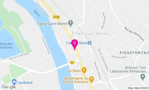 Localisation Marc Beunon