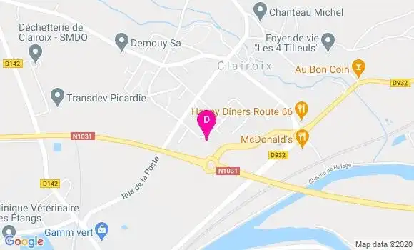 Localisation Christophe Bouchain