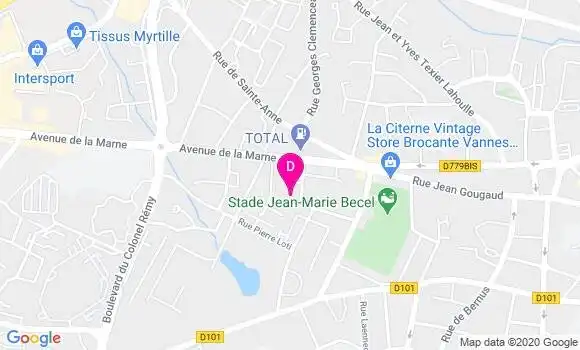 Localisation Nicolas Tocquer