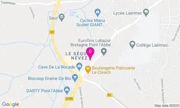 Localisation Laurent Tromeur