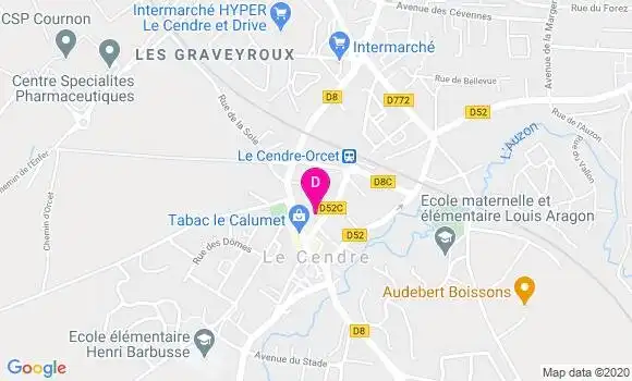 Localisation Amelie Leclerc