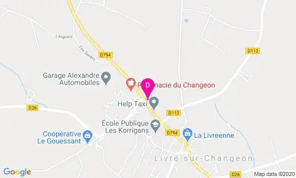 Localisation Sabina Stelea