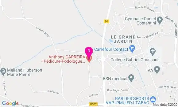 Localisation Guillaume Schaeffer
