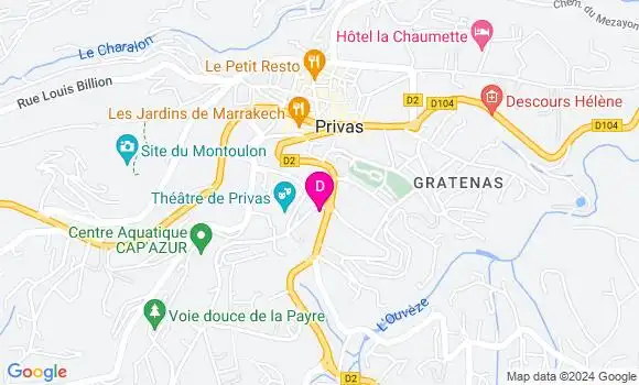 Localisation Bastien Domas