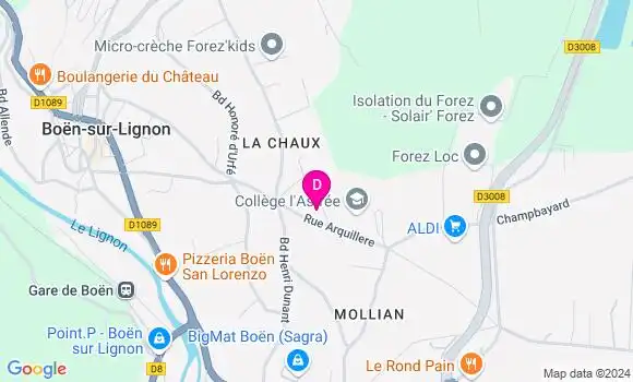 Localisation Christophe Bayard