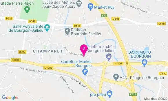 Localisation Gilles Brun