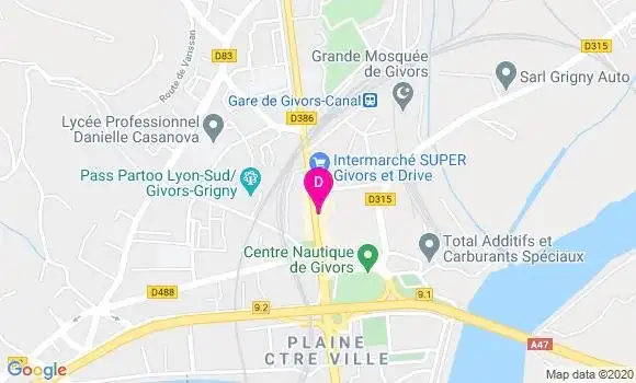 Localisation Philippe Debrand Passard
