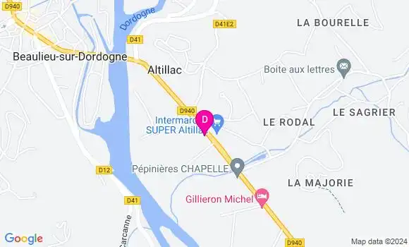 Localisation Virginie Maisonobe