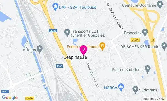 Localisation Aurélie Prouteau
