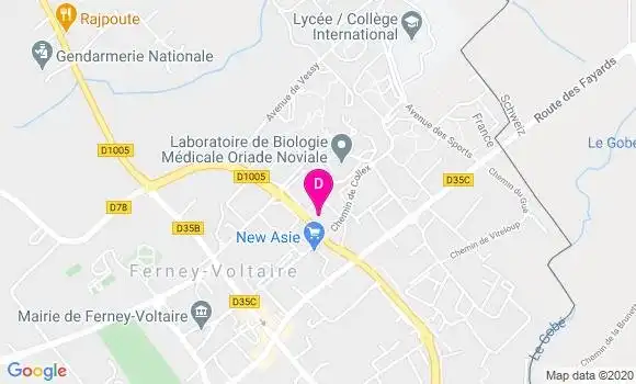 Localisation Philippe Nogig