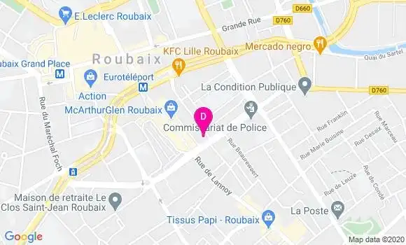 Localisation Samia Ouffa