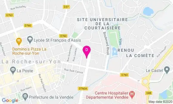 Localisation Sandrine Gougeon