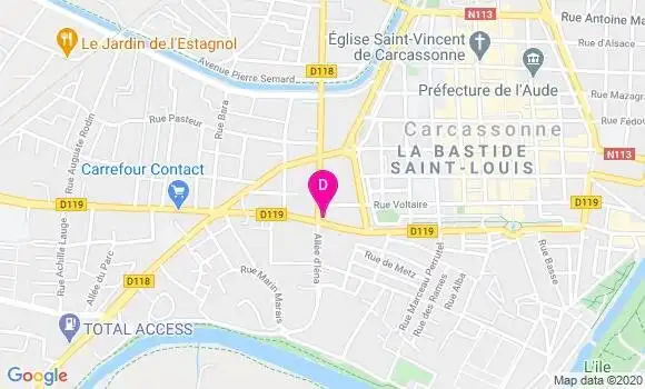 Localisation Serge Miquel