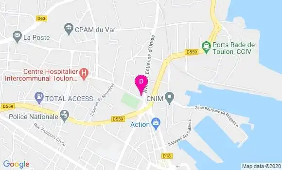 Localisation Frederic Meimoun