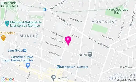 Localisation Alexandra Chemouny