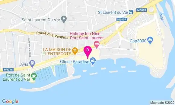 Localisation Azalais Borie