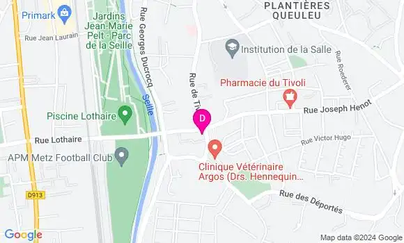 Localisation Anne Becker