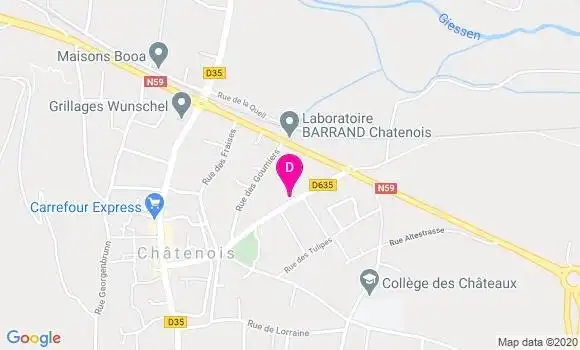 Localisation Frank Heim