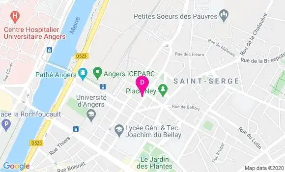 Localisation Beatrice Dernelle