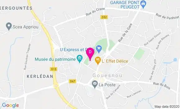 Localisation Yannick Rozec