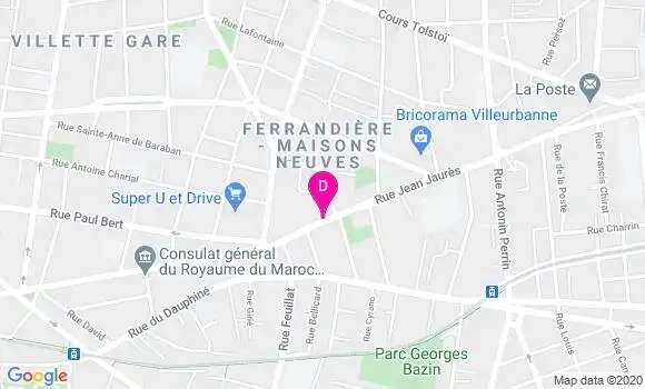 Localisation Doriane Amsellem