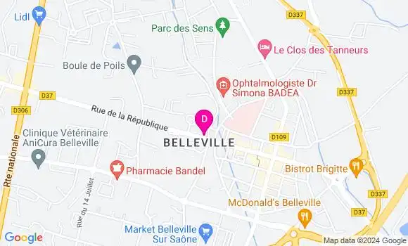 Localisation Marie Anne Opsomer