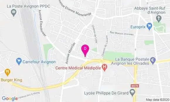 Localisation Gael Cresseaux