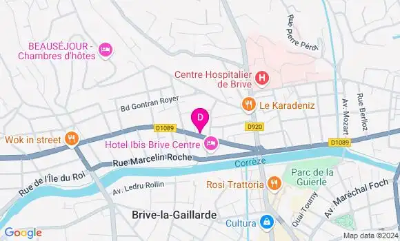 Localisation Théodore Barriere Tallerie