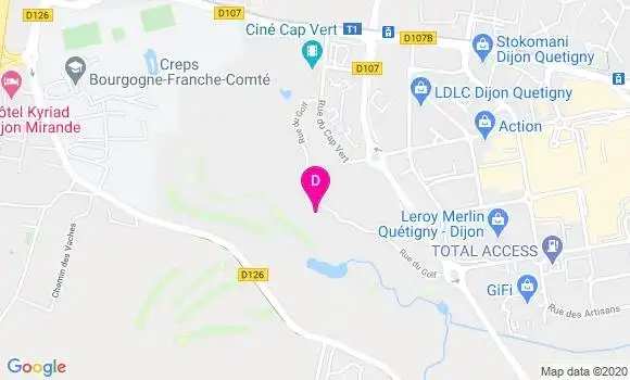Localisation Virginie Begin
