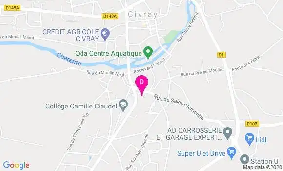Localisation Jean Christophe Prisset