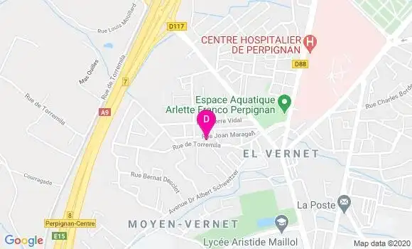 Localisation Christine Pujol