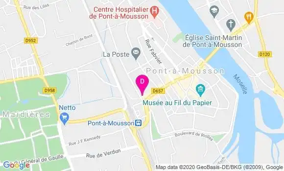 Localisation Chantal Mangin