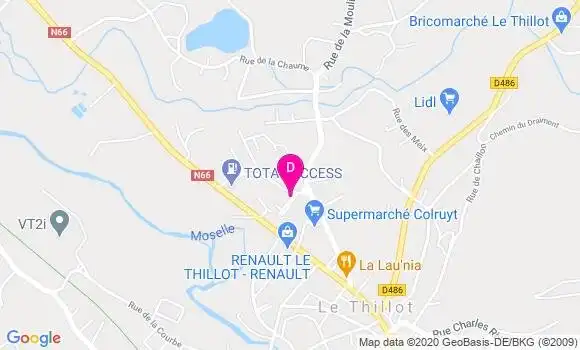 Localisation Helene Gaillot