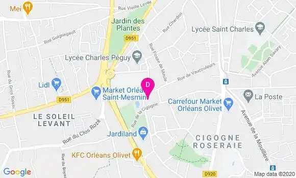 Localisation Lise Geffroy