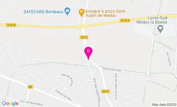 Localisation Alexandre Caillot