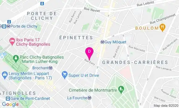Localisation Jean Claude Costecalde