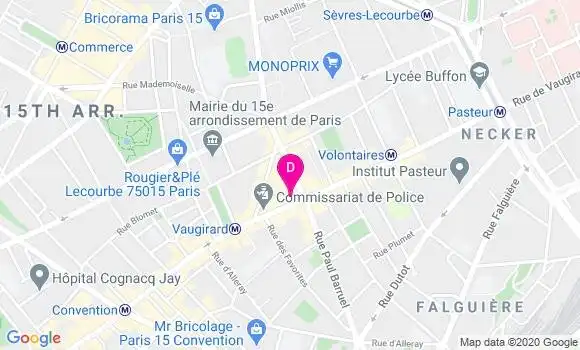 Localisation Anne Marie Chau Van