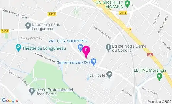 Localisation Ingrid Vassy