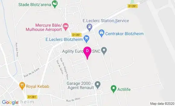 Localisation Laurence Acker Doerenbecher