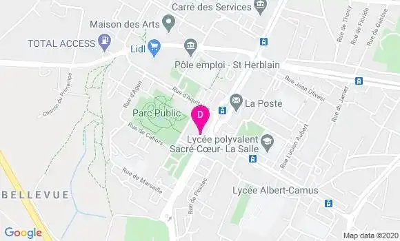 Localisation Cecile Harie Guillou