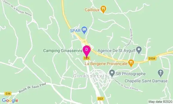 Localisation Jean Claude Beaussac